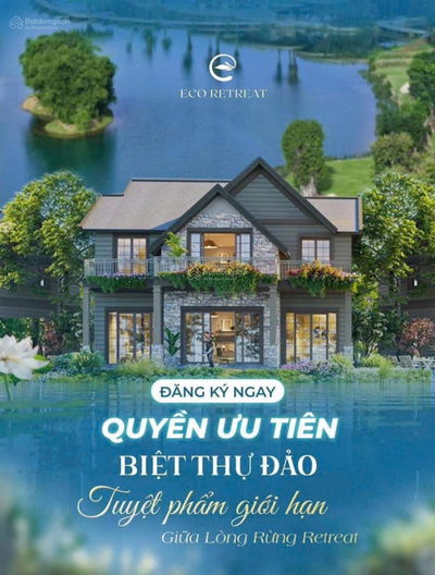 VỐN TỰ CÓ CHỈ 5TỶ SỞ HỮU BIỆT THỰ ĐẢO ECO RETREAT - GIỮ CHỖ SUẤT MUA ƯU TIÊN LH: 0963 552 ***