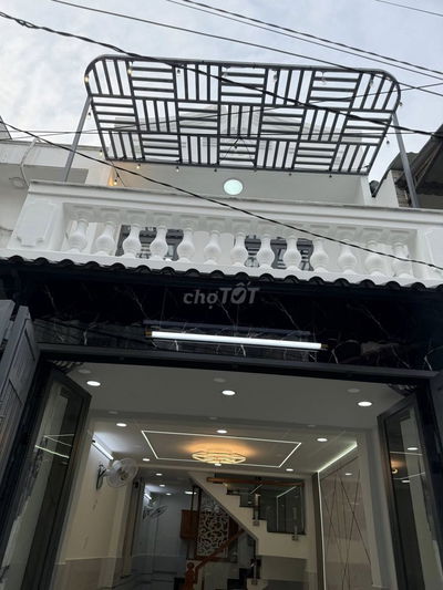 Nhà 1 Lầu Mới Hẻm Đường Trương Thị Hoa P. Tân Thới Hiệp Q12