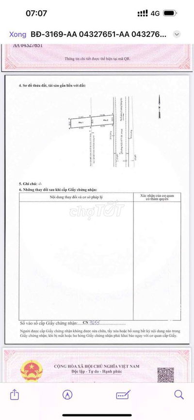 Đất nền Xuân thới thượng gần chợ chính chủ cần bán