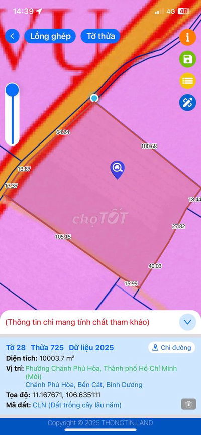 🔥BÁN ĐẤT LỚN CHÁNH PHÚ HÒA – DIỆN TÍCH  5.040 m² – VỊ TRÍ ĐẸP HIẾM🔥