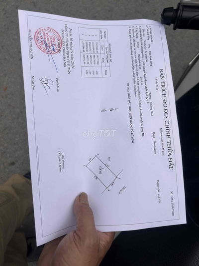 Nhà trục chính đường Lạc Hồng, quận Thanh Xuân 34m