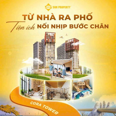 CORA TOWER ĐÀ NẴNG - VIEW SÔNG, GIÁ *** ĐỢT NÀY