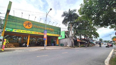 NHÀ TRỆT LẦU RỘNG - GẦN TRƯỜNG FPT - KDC HOÀNG QUÂN -MẪU MẶT TIỀN RỘNG