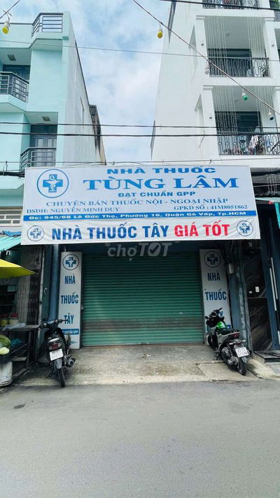 Nhà  mặt tiền  chợ 5*20 cực rẻ  f16 thông nhất