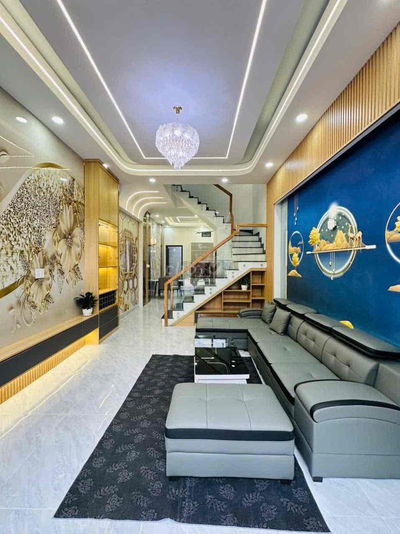 NHÀ MỚI HXH – 4 TẦNG – 4PN – TRUNG TÂM LÃ XUÂN OAI – LÊ VĂN VIỆT