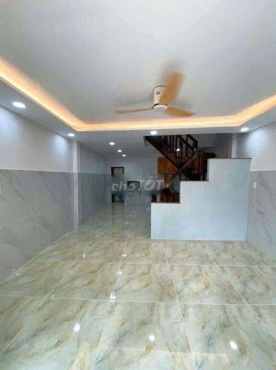 Nhà 1 Trệt 1 Lầu 4,6x12m Mặt Tiền Hẻm Kinh Doanh Gần KCX Tân Thuận