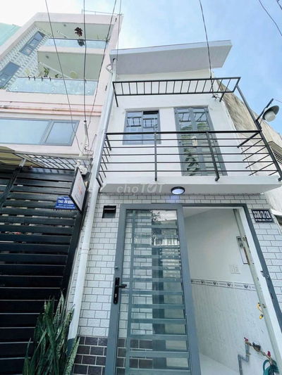 Bán nhà 3 tầng Nơ Trang Long P13 Bình Thạnh, Sổ riêng, sát hẻm xe hơi