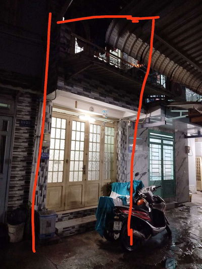 nhà shr, hẻm nhỏ, hẻm cụt, nở hậu từ 2,85m nở ra 7,55m, sử dụng 63,2m2