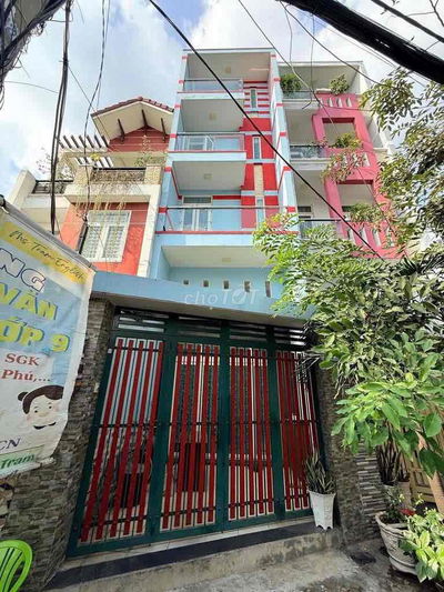 NHÀ RỘNG CHO LÀM CHDV 4*23m 3LẦU 5PN 5WC MT NGUYỄN PHÚC CHU