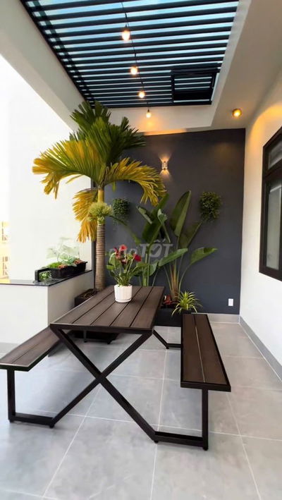 Nhà hẻm 5x16m, 4 phòng ngủ, đường Nguyễn Hữu Trí, huyện Bình Chánh