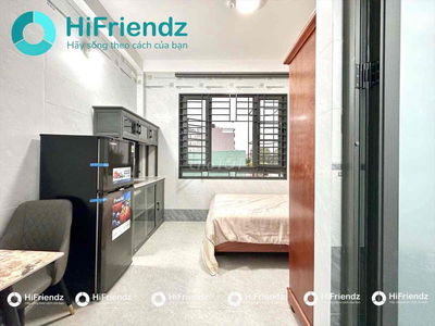 CHO THUÊ PHÒNG CÓ CỬA SỔ TRỜI THOÁNG MÁT FULL NỘI THẤT NGAY EMART