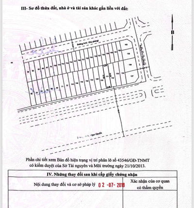 Bán đất khu dân cư Bình Hoà - Đặng thuỳ trâm  P13 Bình Thạnh. 5 x 24,