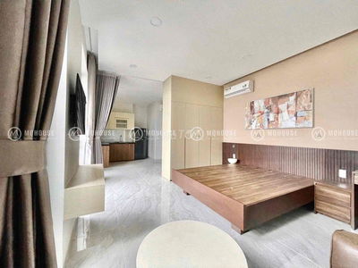 🌿 Studio Hiện Đại – Ban Công Rộng – Full Nội Thất Cao Cấp