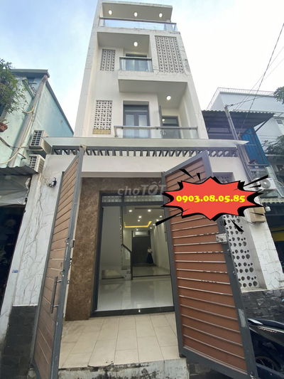Bán nhà Trần Bình Trọng, Bình Thạnh, 50m2, 4 tầng, hẻm 3m, 7.x tỷ.