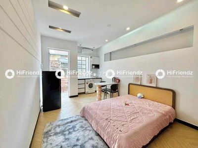 Cho thuê PHÒNG BAN CÔNG 30m2 - Full nội thất - Cô Giang Q1