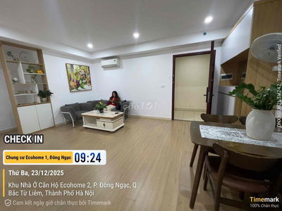 Cần bán căn hộ SĐ 56,9m2 2p ngủ tại toà Ecohome Đông Ngạc