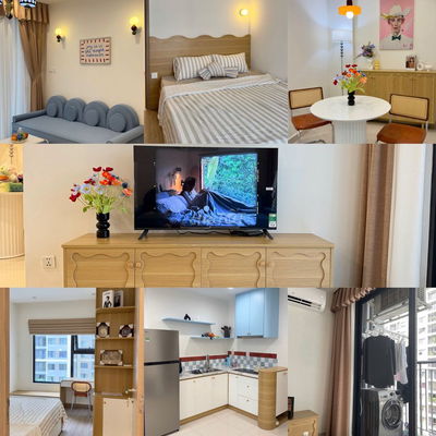 Bán Căn Hộ 1PN+ 47m2 - Full Nội Thất Cao Cấp, Sổ Hồng Riêng.