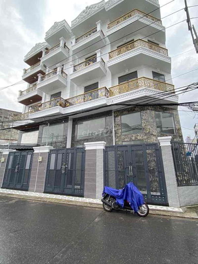 Nhà Mới 5 Tầng, Hẻm Xe Hơi 8m Thông Hương Lộ 2, Giáp 4 Xã Tân Phú, 60m