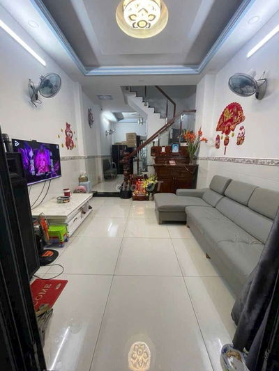 NHÀ MỚI ĐẸP 3 TẦNG 56M2 HUỲNH TẤN PHÁT, TT. NHÀ BÈ CHỈ 4,75 TỶ