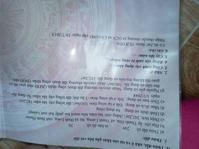 Đất nền chính chủ ( còn tl)