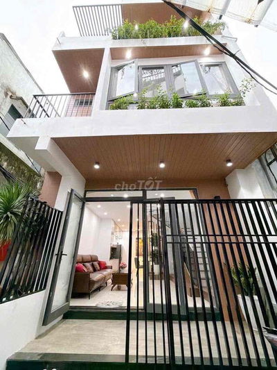 NHÀ MỚI 3 TẦNG 2 MẶT KIỆT NỞ HẬU NGUYỄN HOÀNG FULL NỘI THẤT