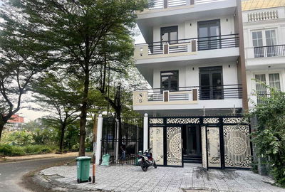 Biệt thự 1T3L 9x21 góc 2 mặt tiền đường kdc Khang An- Liên Phường