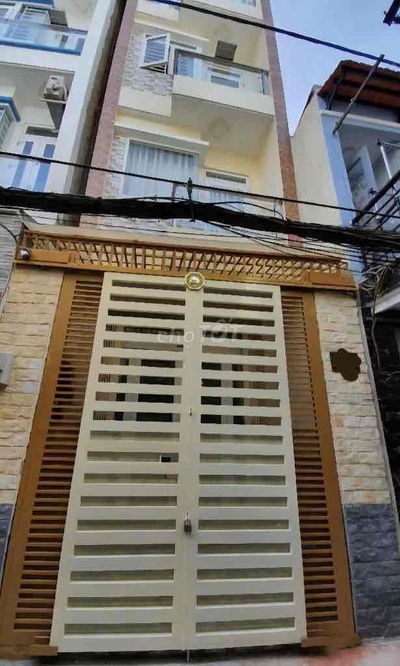 ☁️Bán Nhà 4 Tầng Cư Xá Phú Lâm A- DT36m2- 5PN 4WC- Hẻm Thông- Giá 5 Tỷ