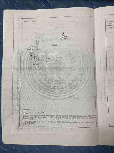 nhà đang ở 1 + lủng ngay mũi tầu bình Long
