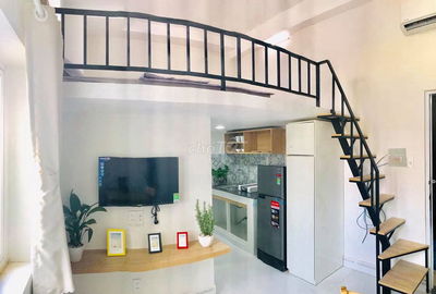 Phòng trọ có gác thang máy ngay chung cư Bộ Công An Trần Não Quận 2