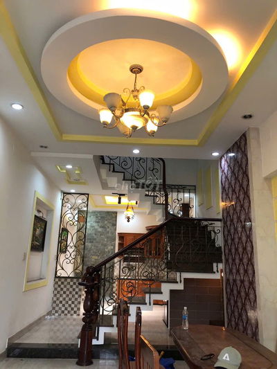 nhà 4x15m,2L,3PN KDC Hồ Học lãm +có Nội Thất 13tr/tháng