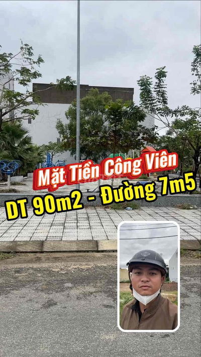 Đất Sơn Thuỷ View Công Viên - Cách biển 200m. Nắm chủ