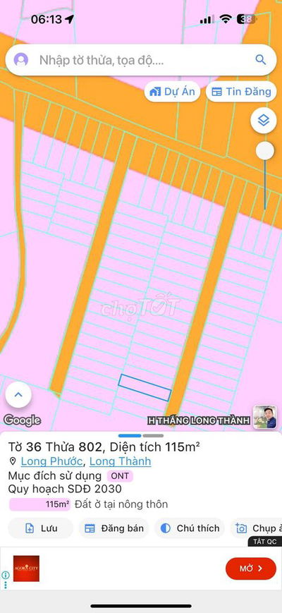 ĐẤT FULL THỔ BÀ KÝ LONG PHƯỚC