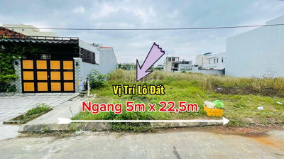 Bán Đất sát Biển Sơn thuỷ - DT 112,5 m2 - Đường 7m5 - Giá chào 8,2T TL