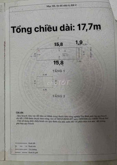 Nhà 4/18 Lưu Chí Hiếu, P. Tây Thạnh. Hẻm 5m, DT: 4,1 x 18m - 1 lửng