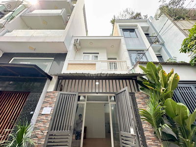 Nhà hẻm 6M đậu xe hơi 1 Trệt 1 Lầu 4x12m vuông vức ngay AEON Tân Phú