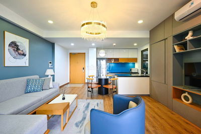 Nhà đẹp căn góc 2PN tại Masteri Thảo Điền view thoáng -đầy đủ nội thất