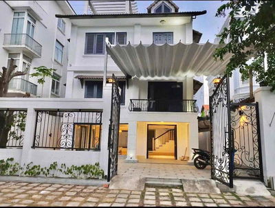 Cho Thuê Biệt Thự 12x20m 5PN Mặt Tiền Đường Số Nam Long Phú Thuận