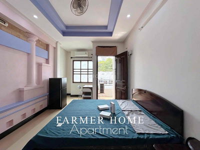 CHÍNH CHỦ CHO THUÊ STUDIO+1PN BAN CÔNG FULL NỘI THẤT MỚI GIẢM SÂU 500K
