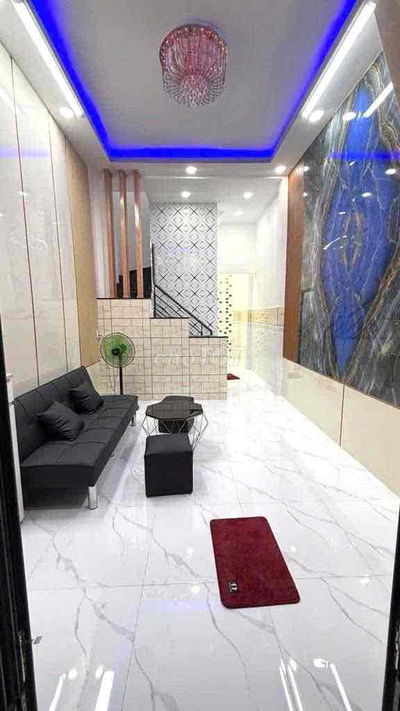 Lê Văn Quới-2 Tầng Tặng Nội Thất-Hẻm 3,5 mét-2 Phòng Ngủ-Sát Q6Tân Phu