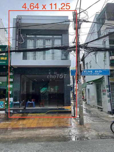 NHÀ LẦU MẶT TIỀN CHỢ ĐỀ THÁM CÁCH BỜ HỒ 100M