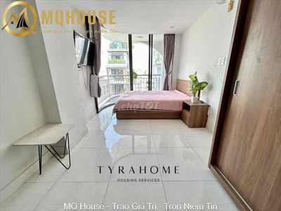 🌈CHO THUÊ CĂN HỘ BAN CÔNG KÍNH 40m2💥FULL NỘI THẤT - THANG MÁY