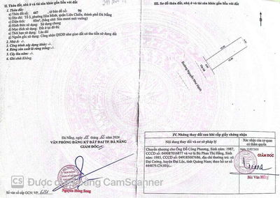 Bán đất mặt tiền đường 7.5m Nguyễn Như Hạnh, Hoà Minh, Liên Chiểu