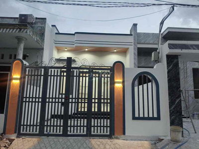 Nhà trệt mới đẹp 2PN 5x20 full thổ cư dân cư đông