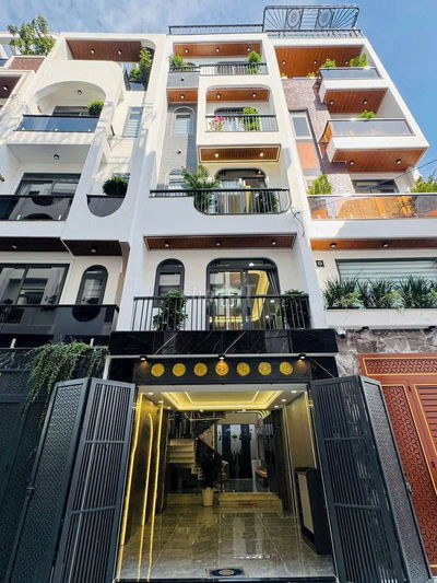 Nhà phố đẹp 4x15m 1lững 3 lầu đường 6m Thạnh xuân 25