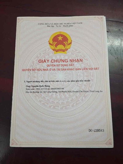 Bán đất chính chủ