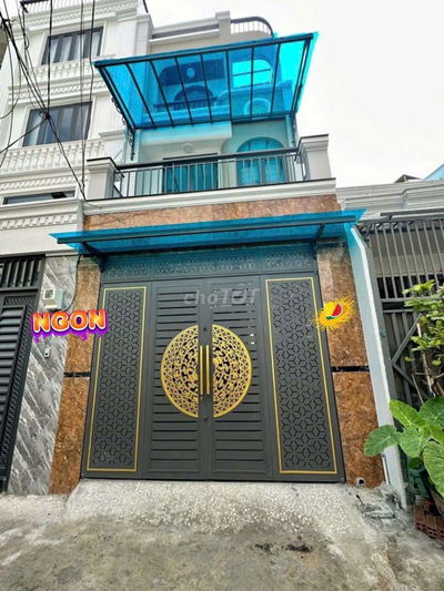 NHÀ HẺM Ô TÔ NGUYỄN VĂN KHỐI, P.8, GÒ VẤP DT 4m × 11m KC 1T + 3 lầu