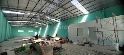 KHO XƯỞNG MỚI XÂY ( 1.800m2 ) CONTAIENR - LÊ VĂN QUỚI