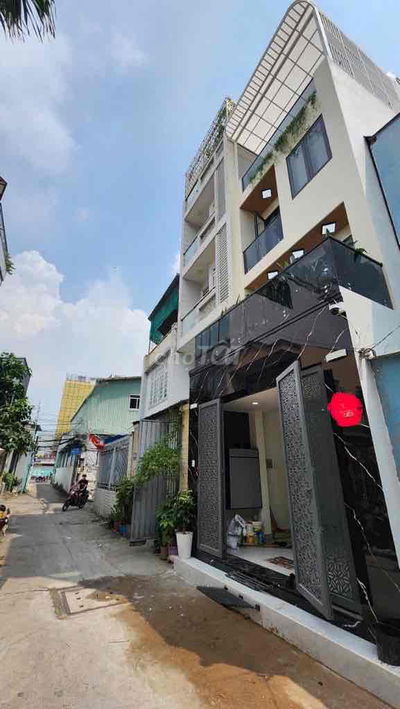 NHÀ MẶT TIỀN HẺM NGUYỄN THỊ THẬP-55m2-HẺM XE HƠI-4 PN