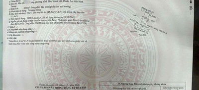 ĐẤT VĨNH PHÚ 38 DT 60m², GẦN CẦU PHÚ LONG