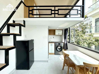 Duplex siêu rộng máy giặt riêng ngay Hai Bà Trưng Q1 Q3